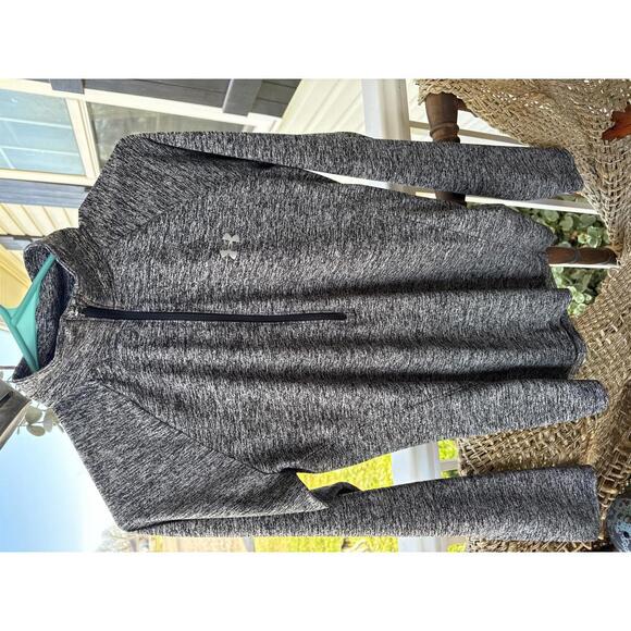 Under Armour Women's Gray Half-Zip Activewear Jacket Medium - Picture 1 of 5